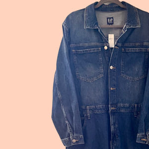 GAP Denim Utility Jumpsuit NWT